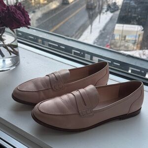 J. Crew Blush Pink Loafers
